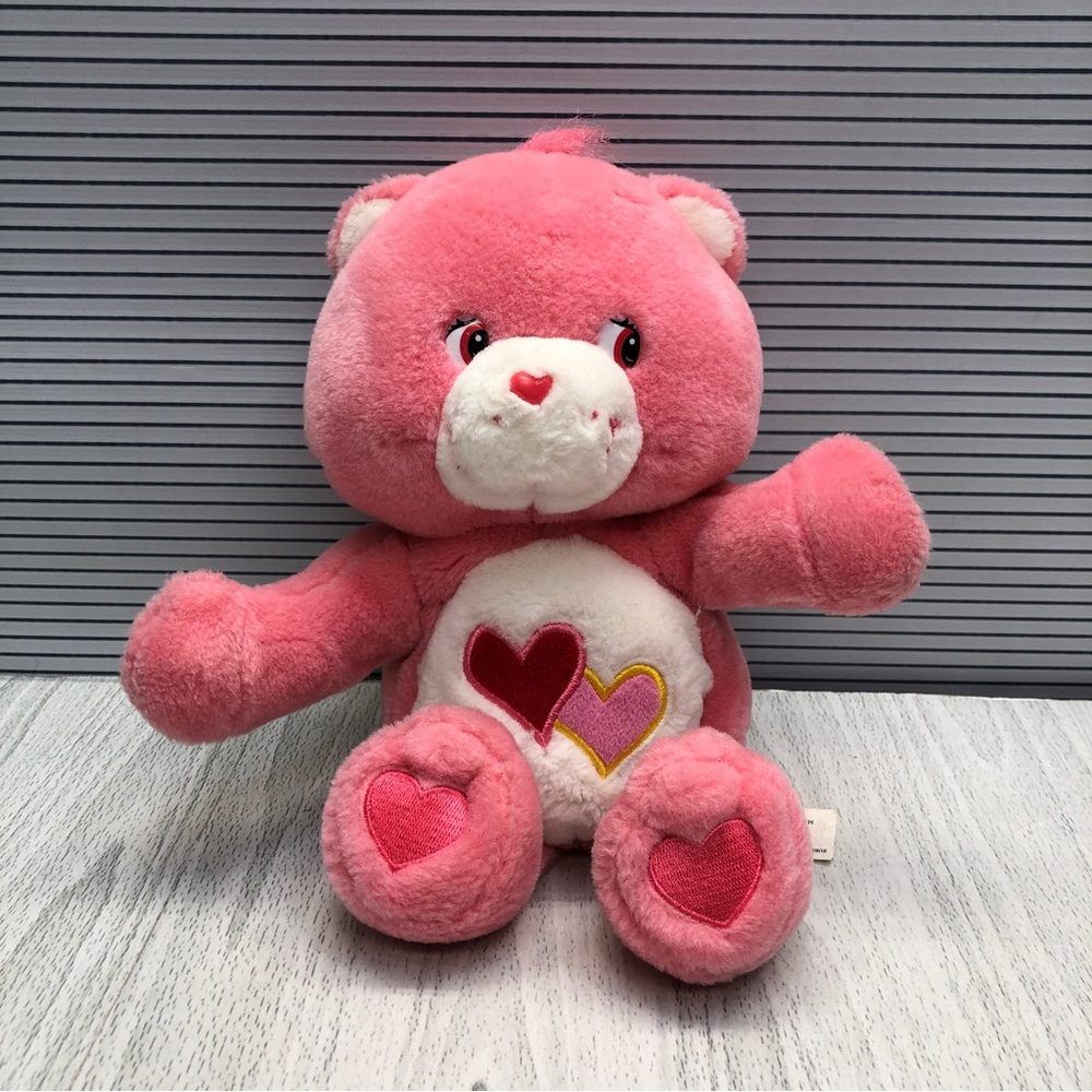 Care Bear Love-A-Lot Bear- Squeeze Tummy Claps Hands-9 inch -In great condition.